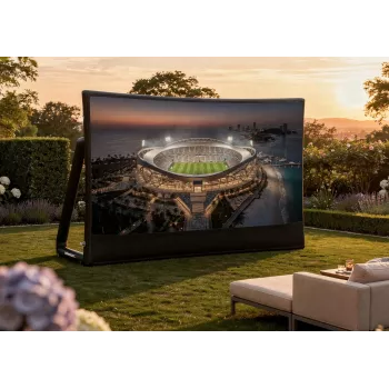 Celexon platno za vanjsku projekciju na napuhavanje Economy INF 120, 120 inch 16:9, vidljiva površina 266x149 cm, uklj. ručna pumpa za zrak