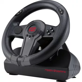 ready2gaming Nintendo Switch volan za utrke - crni