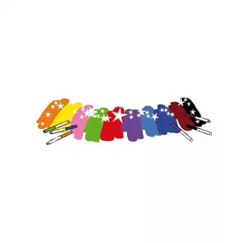 Malinos 300011 Babyzauber Modeling Clay Set - 10 Multicolored Sticks, 5 mm, Non-Drying, CE Certified