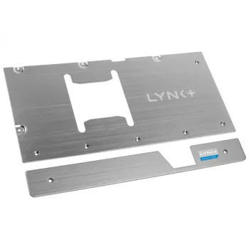 LYNK+ 5090 Plate Kit Zotac srebrna - GPU stražnja ploča za RTX 5090 modding