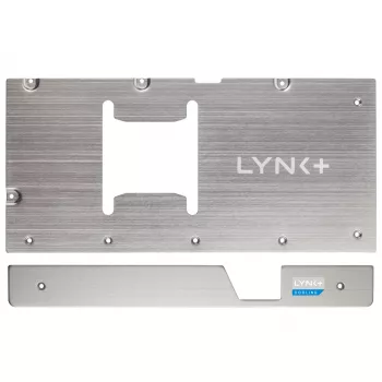 LYNK+ 5090 Plate Kit Zotac srebrna - GPU stražnja ploča za RTX 5090 modding