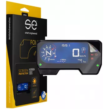 smart.engineered SE-DCP-2-0102-0048-1-M zaštitna folija za zaslon za Honda CBR650R, CB650R, CBR500R, CB500F/X (2019+) - prozirna
