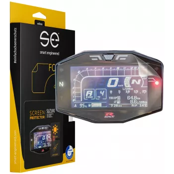 smart.engineered SE-DCP-2-0102-0094-1-M zaštita zaslona za Suzuki GSX-R1000 (R) 2017+ / Katana 2019+ / GSX-S1000 2021+ - prozirna