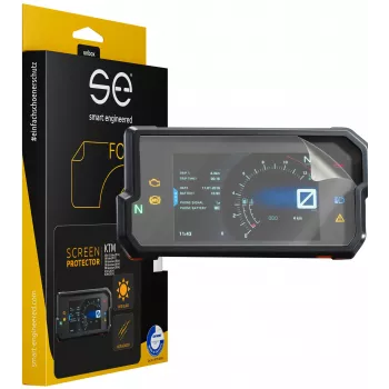 smart.engineered SE-DCP-2-0102-0107-1-M zaštitna folija za zaslon za KTM motocikle - prozirna