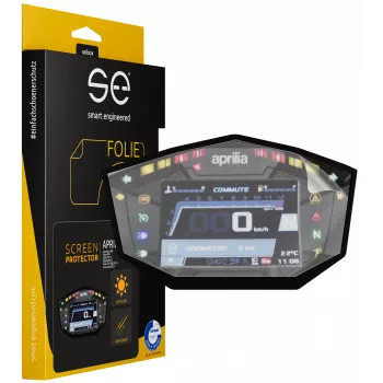 smart.engineered SE-DCP-2-0102-0117-1-M zaštitna folija za zaslon motocikla prozirna bistra paket od 2