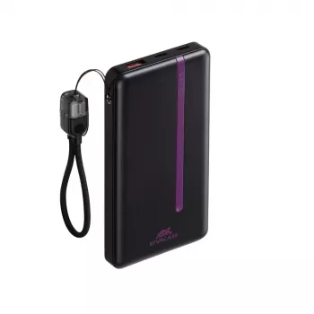 RIVACASE VA2311 Power Bank 10000 mAh 22.5W Black