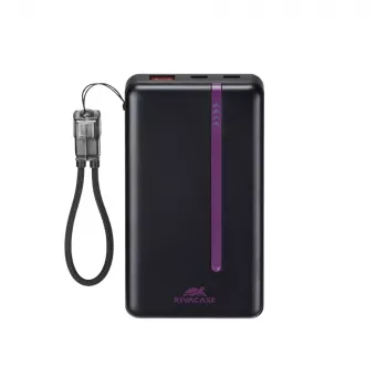 RIVACASE VA2311 Power Bank 10000 mAh 22.5W Black