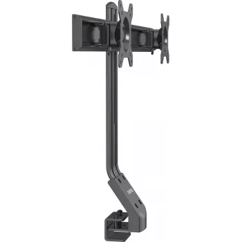 Rockstable RS-MM005 napredni nosač za dva monitora - stezaljka / provlaka - 16 kg - 33 cm (13 inch) - 68,6 cm (27 inch) - 100 x 100 mm - crni