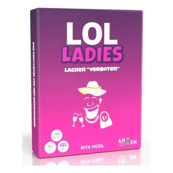 Anzen LOL LADIES - Lachenverboten društvena kartaška igra
