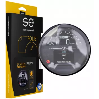 smart.engineered SE-DCP-2-0102-0171-1-M zaštitna folija za zaslon za Triumph Trident 660 (2021+) - prozirna