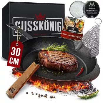 Gusskönig prethodno začinjena tava od lijevanog željeza 30 cm (GK-44)