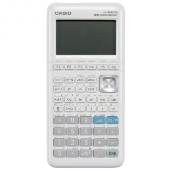Casio FX-9860GIII-W-ET grafički kalkulator, Natural V.P.A.M., 552 funkcije, solarni i baterijski, crni
