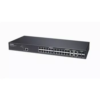VIVOTEK AW-GEV-288A-370 PoE preklopnik, 24-portni Gigabit, 4 SFP, 370W, rackmount, neupravljani