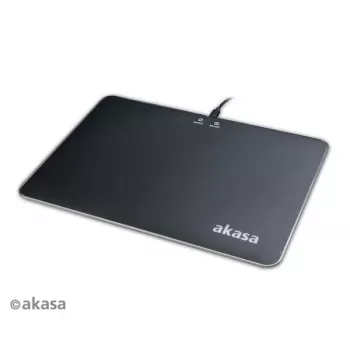 Akasa Vegas X9 LED Gaming Mouse Pad, 350 x 250 mm, USB, Black (AK-MPD-04RB)
