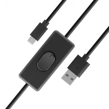 Akasa AK-CBUB58-15BK USB 2.0 Cable - USB-A to Micro-USB-B - 1.5 m - Black