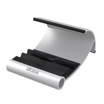 Akasa Leo aluminijsko i crno postolje za tablet s tri kuta gledanja