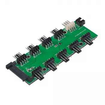 Akasa FLEXA FP10H PWM Fan Header Expander 1 to 10 with 30cm Cable