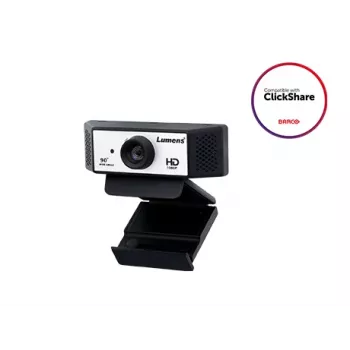 Lumens VC-B2U Full-HD USB web-kamera za videokonferencije, 1/2,7 inch 2,13-MP-CMOS, 1920 x 1080 pri 30 fps, vidno polje 90°, dva mikrofona