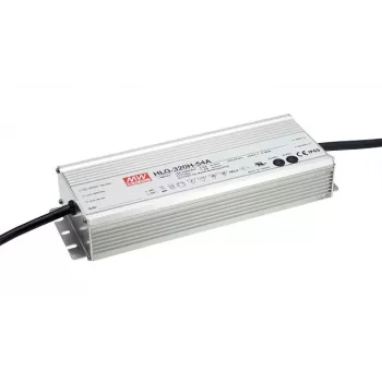 Mean Well HLG-320H-24B 320W 24V LED driver IP67 prigušivi