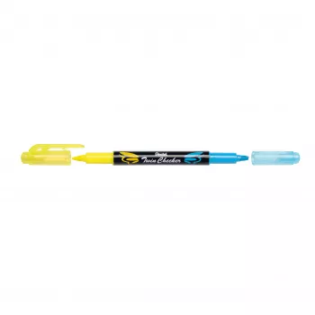 Pentel Twin Checker SLW8-GS set markera, miješane boje, 8 komada