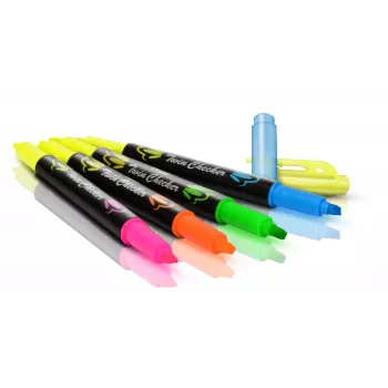 Pentel Twin Checker SLW8-GS set markera, miješane boje, 8 komada