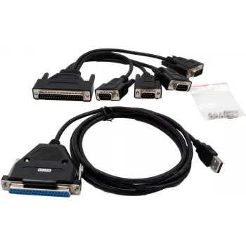 Exsys USB 2.0 na serijski 4S RS-232 s octopus priključnim kabelom - digitalni/podaci