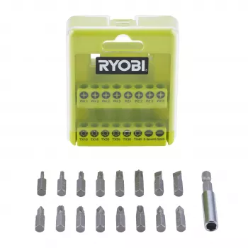 Ryobi RAK17SD 17-dijelni set bitova za odvijač