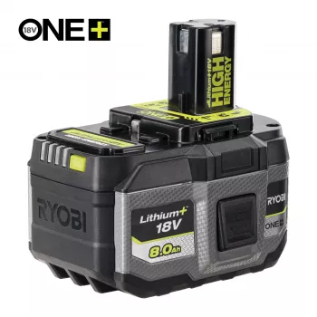 RYOBI ONE+ 18V 8,0 Ah HIGH ENERGY litij-ionska baterija RB1880T