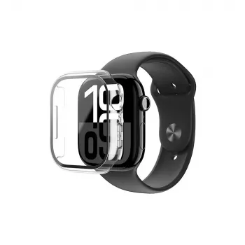 AMAZINGTHING Radix Glass futrola od kaljenog stakla za Apple Watch 46mm – prozirna