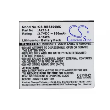 Cameron Sino AZ13-1 Li-ion Battery 1010mAh 3.7V for Xiaomi Yi Action Camera