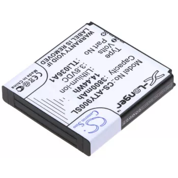 Cameron Sino Replacement Battery for Alcatel One Touch Link Y900, Y900NB, Y901NB 4G+ LTE (Type TLI036A1 / CS-ATY900SL) - 3600mAh, Li-Po