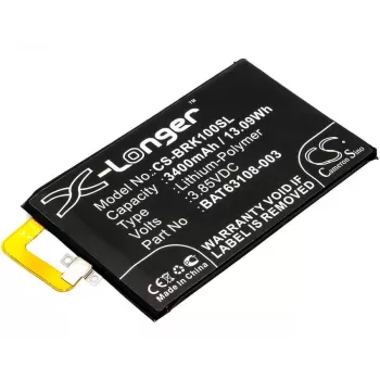 CAMERON SINO Battery BAT63108-003 TLP034E1DO for BlackBerry Keyone Mercury DTEK70 / CS-BRK100SL