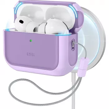 ESR Orbit HaloLock MagSafe maska za Apple AirPods Pro 3, lavanda