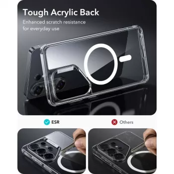 ESR Classic Hybrid MagSafe Galaxy S26 Ultra prozirna
