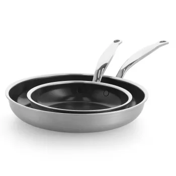 GreenPan Premiere set tava za prženje 2-dijelni, 20+28 cm nehrđajući čelik
