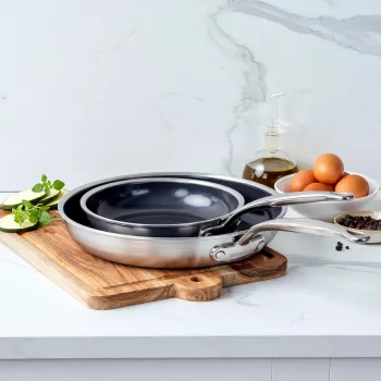 GreenPan Premiere set tava za prženje 2-dijelni, 20+28 cm nehrđajući čelik
