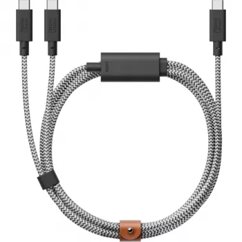 Native Union Belt Cable 140W USB-C na USB-C 2m Zebra