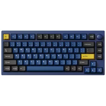 Keychron P1P-O1 75% Lemokey Super Red Switch Navy Blue mehanička tipkovnica