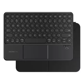 AMAZINGTHING Minimal Case Keylite Combo Keyboard Case for iPad Air 13 M3/M4 (2025/2026) - Black