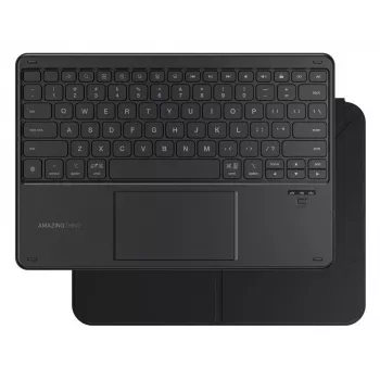 AMAZINGTHING Minimal Case Keylite Combo futrola s tipkovnicom za iPad 11 2025 - crna