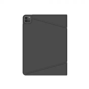 AMAZINGTHING Matte Pro Mag Folio Case with Stand for iPad Air 11 M3/M4 (2025/2026) - Black
