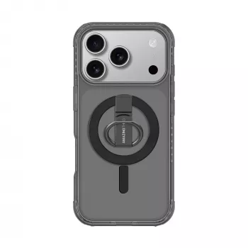 AMAZINGTHING Titan Pro Grip Ring Set maska za iPhone 17 Pro, kompatibilna s MagSafe, crna