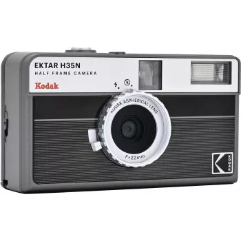 Kodak EKTAR H35N kamera prugasta crna