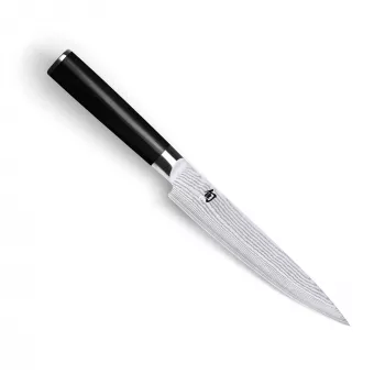 KAI Shun Classic nož za rezanje 23 cm (9 inch) VG-10 Damask čelik drška od pakka drva