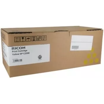 Ricoh SP C220E originalna toner kartuša žuta (407643)