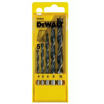 DEWALT DT4535 set svrdla sa šiljkom 5 komada 4-10mm