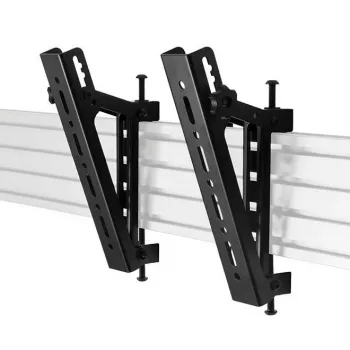 B-TECH BT8390-VESA200T/B montažne tračnice - 70 kg (par), crne