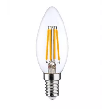 LEDURO LED filament žarulja E14 6W 3000K svijeća C35