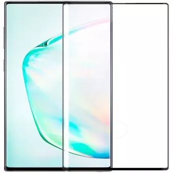 EVELATUS zaštitno staklo 2.5D za Samsung Galaxy Note 10, preko cijelog zaslona, japansko ljepilo, antistatičko