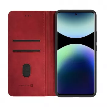 Evelatus Xiaomi Redmi Note 15 futrola knjiga crvena